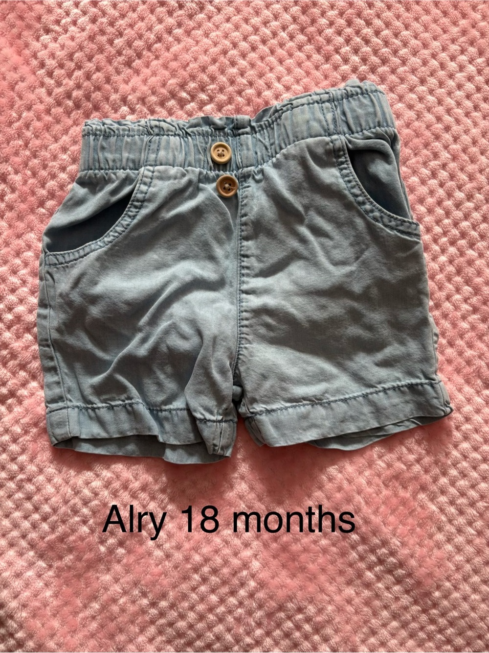 Kids Elastic-Waist Gray Shorts - Unbranded